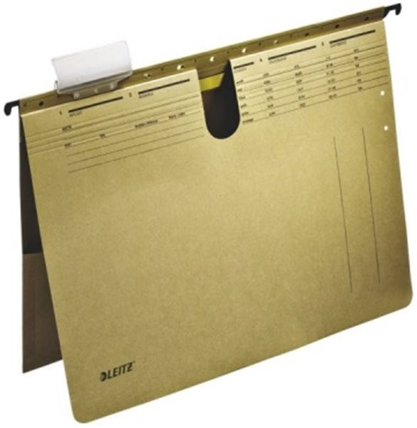 Hängehefter mit Tasche Leitz ALPHA 250g Natronkarton kaufmännische Heftung