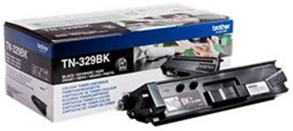 Original Toner Brother TN-329BK, ca. 6.000 S., schwarz 