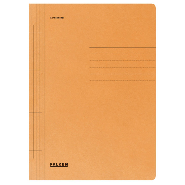 Falken Schnellhefter 80003791 A4 250g/m² Manila-RC-Karton orange 