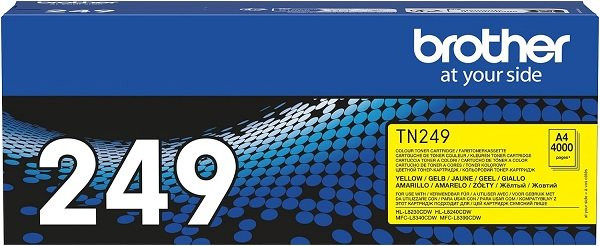Original Toner Brother TN-249Y, ca. 4.000 S., gelb