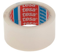 Paketklebeband 50mmx66m transparent PP TESA 64014,45my 