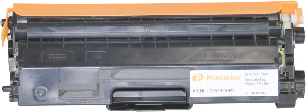 Printation Toner ersetzt Brother TN-326Y, ca. 3.500 S., gelb