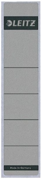 Rückenklebeschild kurz + schmal Leitz grau (1643-00-85) 