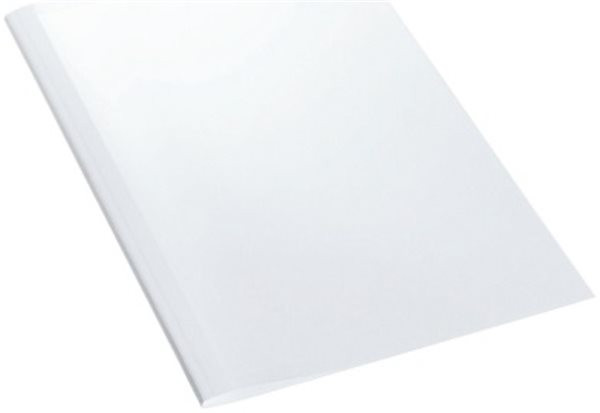 Thermomappe ( 1.5mm für 5 - 15 Blatt), vorne transparent und hinten weiß Leitz