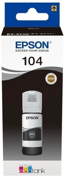 Original Tinte Epson T00P140, ca. 4.500 S., Nachfüllflasche, schwarz 
