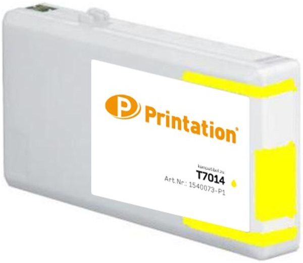 Printation Tinte ersetzt Epson T7014, ca. 3.400 S., gelb