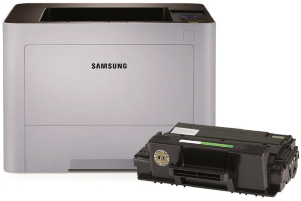 Samsung ProXpress M3820ND S/W-Laserdrucker, gebr. ( <50.000S.)+Toner NEU! 