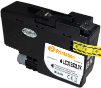 Printation Tinte ersetzt Brother LC-3235XLBK, ca. 6.000 S., schwarz
