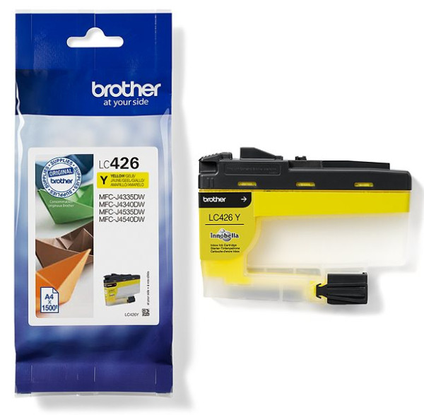 Original Tinte Brother LC-426Y, ca. 1.500 S., gelb