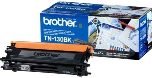 Original Toner Brother TN-130BK, ca. 2.500 S., schwarz 