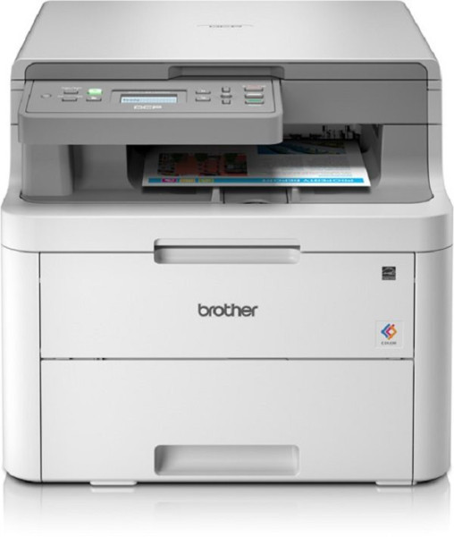 Brother DCP-L3510CDW Farblaser-Multifunktionsgerät (3in1 = ohne Faxfunktion) 