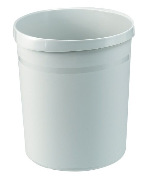 Papierkorb aus Plastik 18 l grau (HAN1819011) HAN