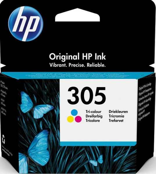 Original Tinte HP 305 / 3YM60AE / ca. 100 S., farbig