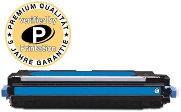 Printation Toner ersetzt HP 502A / Q6471A, ca. 4.000 S., cyan 
