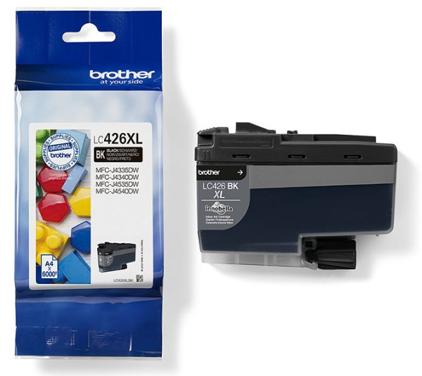 Original Tinte Brother LC-426XLBK, ca. 6.000 S., schwarz