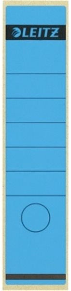 Rückenklebeschild lang + breit Leitz blau (1640-00-35)