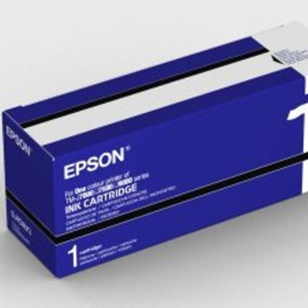 Original Tinte Epson SJIC8K, ca. 20 Mio. Zeichen S., schwarz 