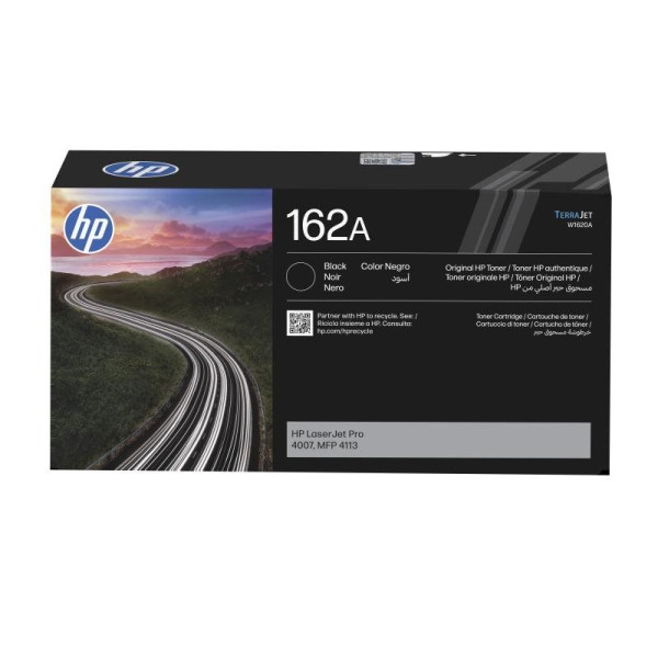 Original Toner HP 162A / W1620A, ca. 3.000 S., schwarz 