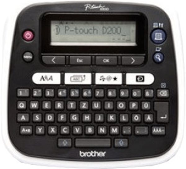 Brother P-touch D-200BW Beschriftungsgerät - Vorführgerät (wie neu) 
