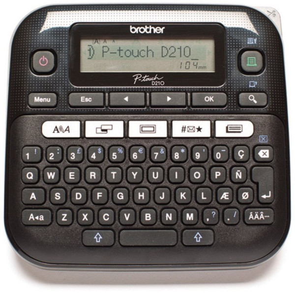 Brother P-touch D210VP Beschriftungsgerät - Vorführgerät (wie neu) 