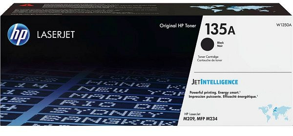 Original Toner HP 135A / W1350A, ca. 1.100 S., schwarz