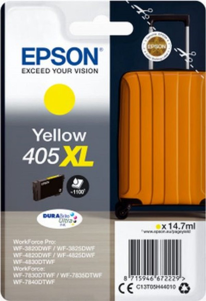 Original Tinte Epson T05H4 / 405XL, ca. 1.100 S., gelb 