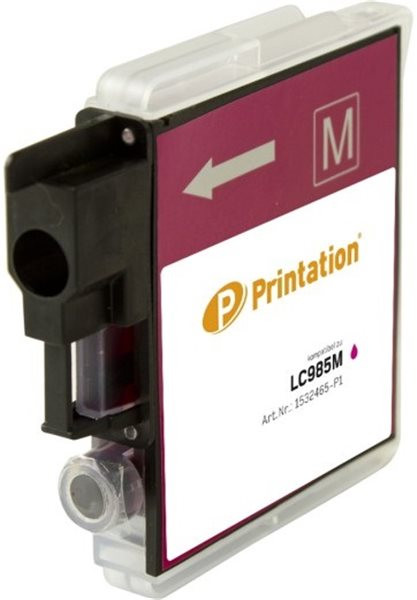 Printation Tinte ersetzt Brother LC-985M, ca. 260 S., magenta