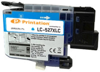 Printation Tinte ersetzt Brother LC-527XLC, ca 2.000 S., cyan 