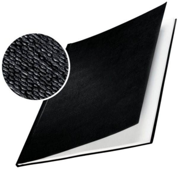 Buchbindemappe A4 für 15-35 Blatt Hardcover, schwarz (7390-00-95) Leitz