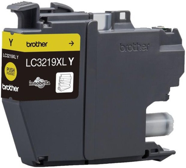 Original Tinte Brother LC-3219XLY, ca. 1.500 S., gelb