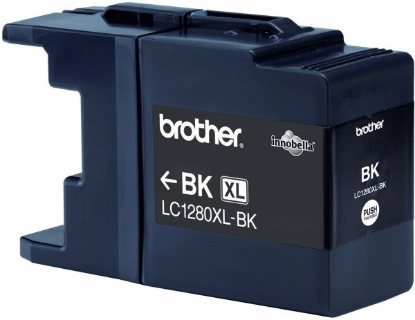 Original Tinte Brother LC-1280XLBK, ca. 2.400 S., schwarz 