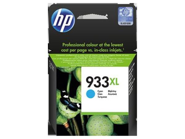 Original Tinte HP 933XL / CN054AE, ca. 825 S., cyan 