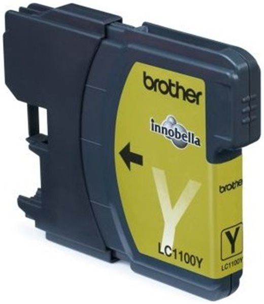 Original Tinte Brother LC-1100Y, ca. 325 S., gelb