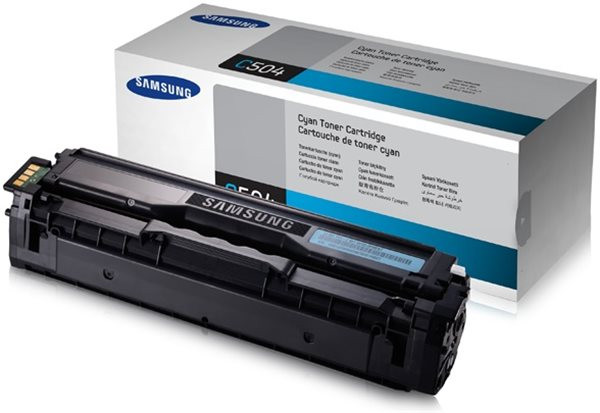 Original Toner HP-Samsung CLT-C504S / SU025A, ca. 1.800 S., cyan