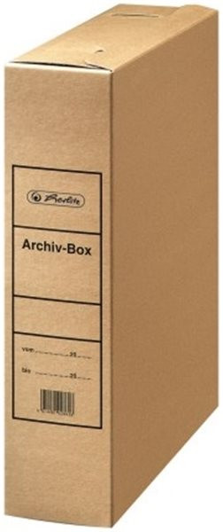 Archivboxen für Loseblattablage in A4 Vollpappe Herlitz 