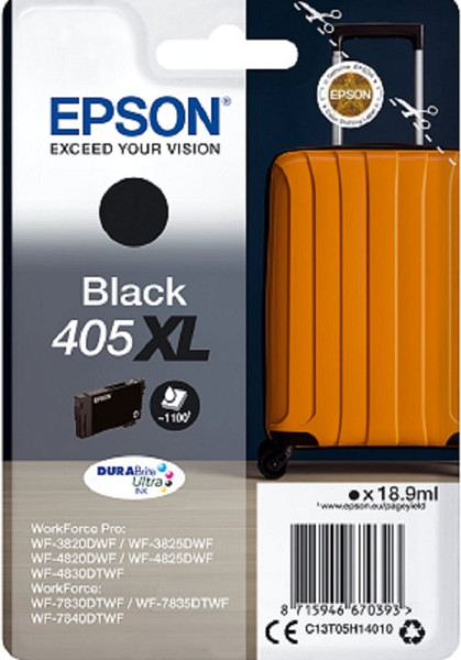 Original Tinte Epson T05H1 / 405XL, ca. 1.100 S., schwarz