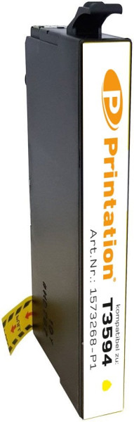 Printation Tinte ersetzt Epson 35XL / T3594, ca. 1.900 S., gelb