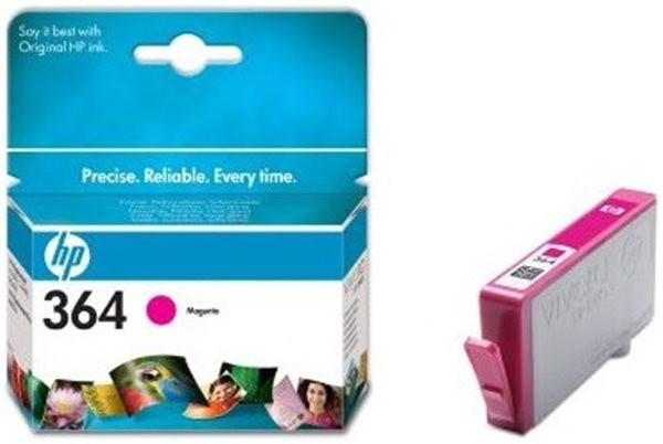 Original Tinte HP 364 / CB319EE, ca. 300 S., magenta
