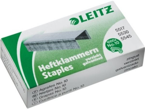 Heftklammern Nr. 10 Leitz für Miniheftgerät verzinkt (5577-00-00) 