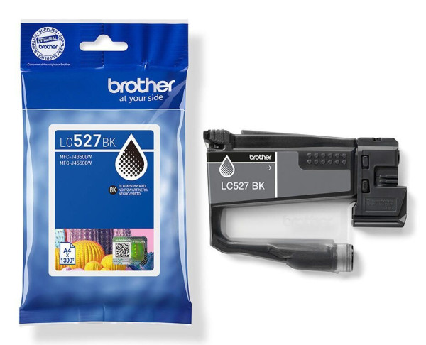 Original Tinte Brother LC-527BK, ca 1.300 S., schwarz 