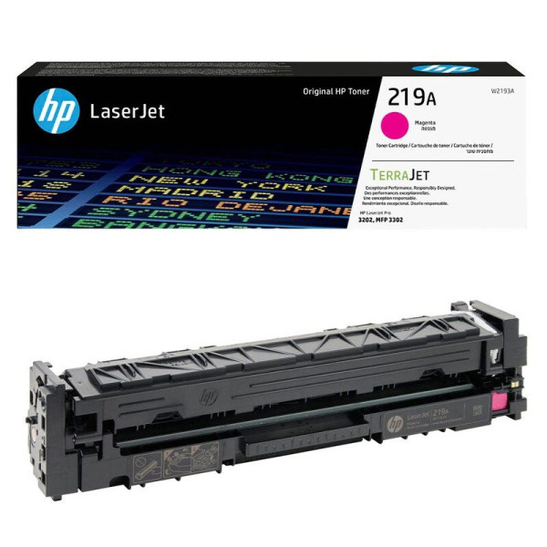 Original Toner HP 219A / W2193A, ca. 1.200 S., magenta 