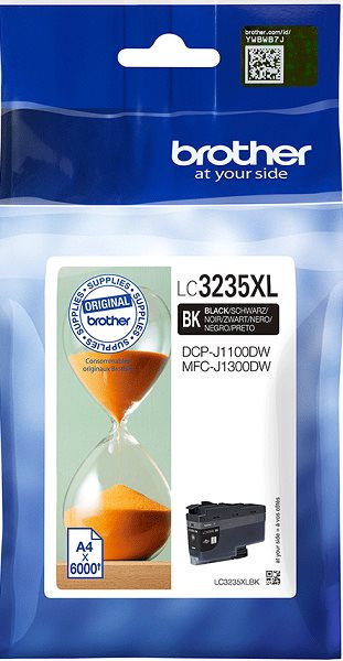 Original Tinte Brother LC-3235XLBK, ca. 6.000 S., schwarz
