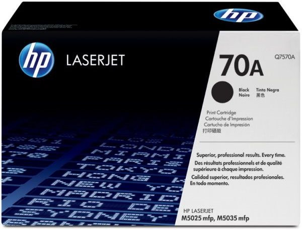 Original Toner HP 70A / Q7570A, ca. 15.000 S., schwarz 