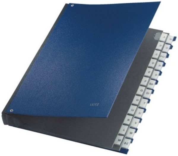 Pultordner A-Z PP 24 Fächer blau Leitz (5924-00-35)