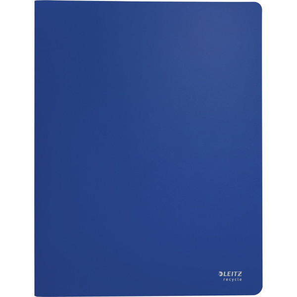 Sichtbuch A4 Recycle Leitz mit 20 Hüllen, blau 