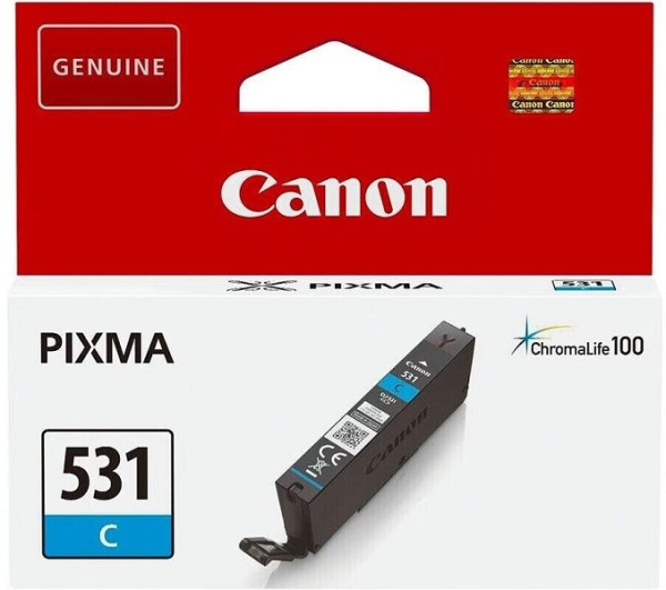 Original Tinte Canon CLI-531C, ca. 520 S., cyan
