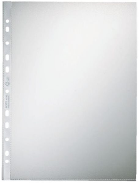 Prospekthüllen A4 0,07mm oben offen Leitz dokumentenecht PP-Folie genarbt 
