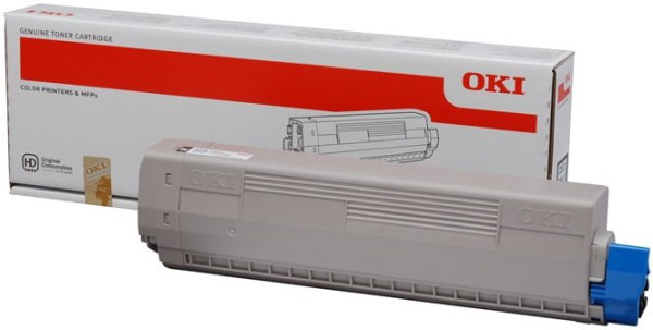 Original Toner OKI 46490606 (z.B. C532), ca. 6.000 S., magenta 