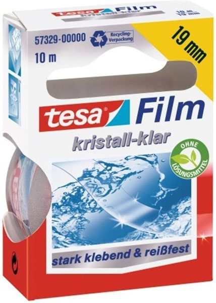 Klebeband 19mm x 10m kristall-klar tesa (57329-00000) tesafilm 