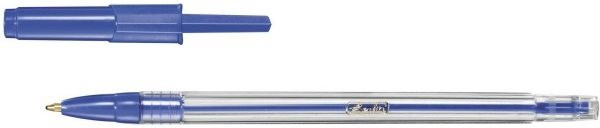 Kugelschreiber Herlitz, blau schreibend Strichstärke: 1.0mm 